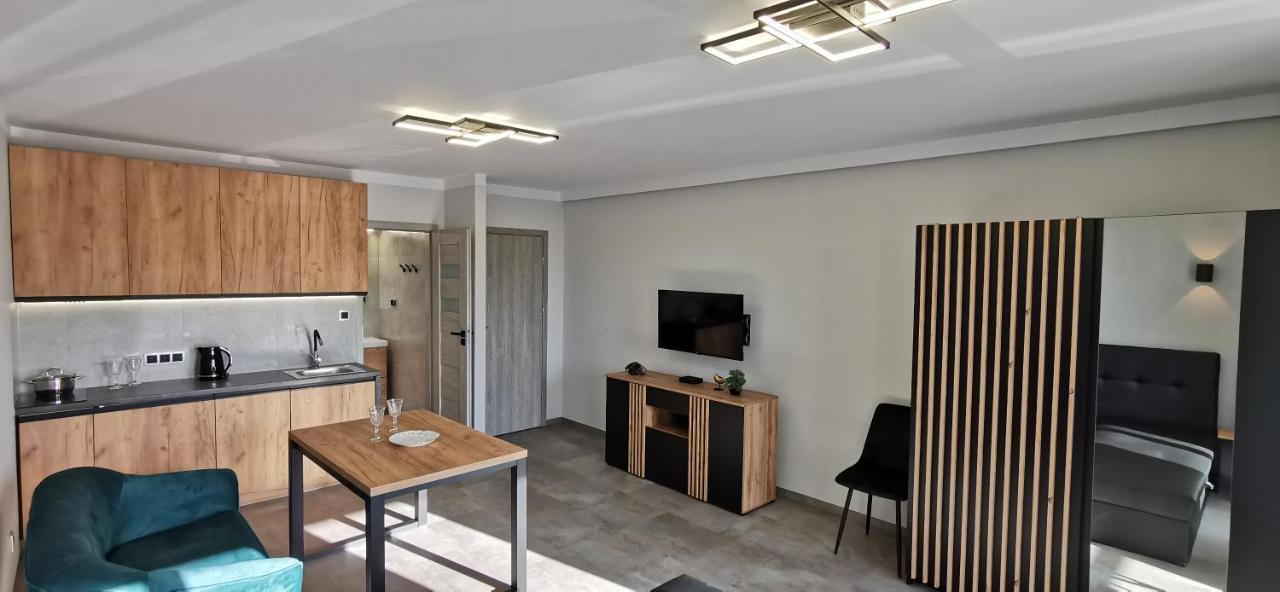 Wow Flou Przystan Letnica Apartamenty 700M Plaza 格但斯克 外观 照片