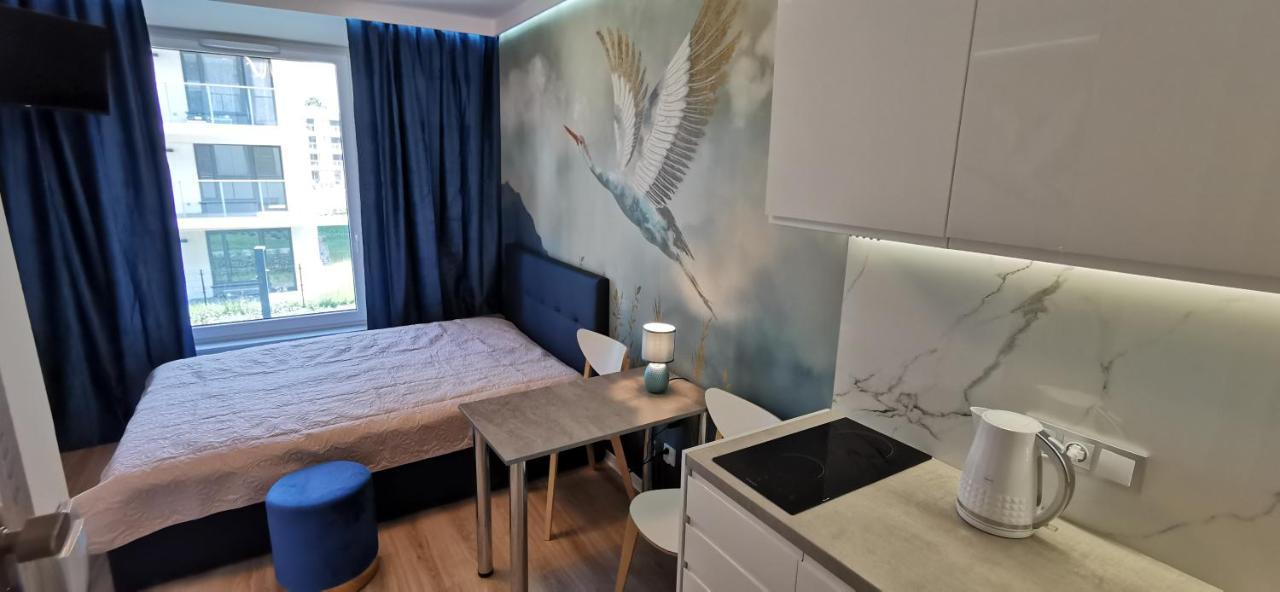 Wow Flou Przystan Letnica Apartamenty 700M Plaza 格但斯克 外观 照片